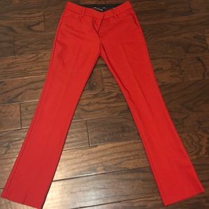Cherry Red Trousers